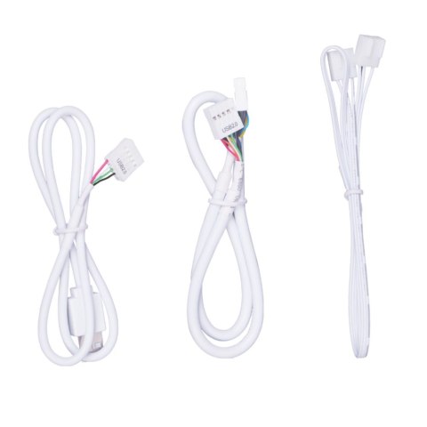 Lian Li EDGE HUB, 4x USB, 6x PWM - biały