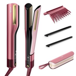 Prostownica 2w1 HT401EUPK SHARK pink