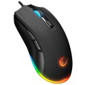 RAMPAGE FORTUNA ZESTAW GAMINGOWY KLAWIATURA Z PODKŁADKĄ I MYSZ 12800 DPI BLK