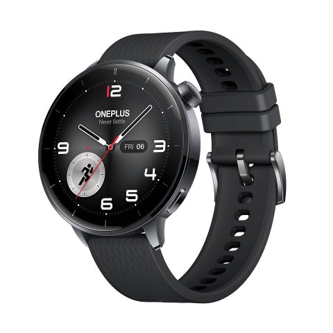 OnePlus Watch 3 (43 mm) | Smartwatch | GPS (satelitarny) | AMOLED | 1,32" | Czarna stal