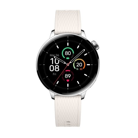 OnePlus Watch 3 (43 mm) | Smartwatch | GPS (satelitarny) | AMOLED | 1,32" | Srebrna stal