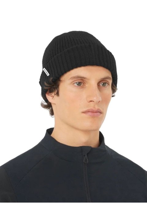 Czapka docker beanie u -deep black SALOMON