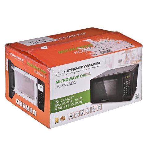 ESPERANZA KUCHENKA MIKROFALOWA HORNEADO EKO009 (OUTLET)