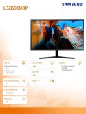 Monitor 31,5 cala LU32J590UQPXEN VA 3840x2160 UHD 16:9 2xHDMI/1xDP 4 ms (GTG) płaski 2 lata d2d