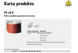 PAPIER SCIER.MASZ.100/150/50M PS18E /LUX E - LPE222R/