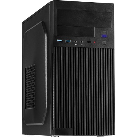 Inter-Tech IT-6521 Straight Micro Tower Czarny