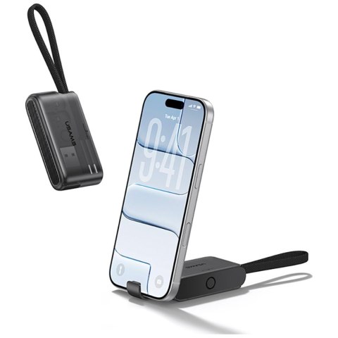 Kabel USAMS SJ822 U114 60W Fast Charging Multi-Functional Storage Box czarny