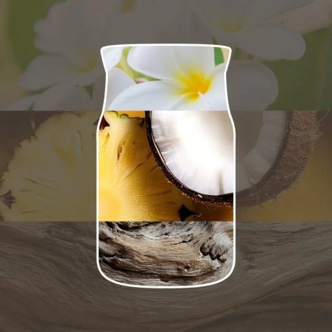Świeca mała BLACK COCONUT YANKEE