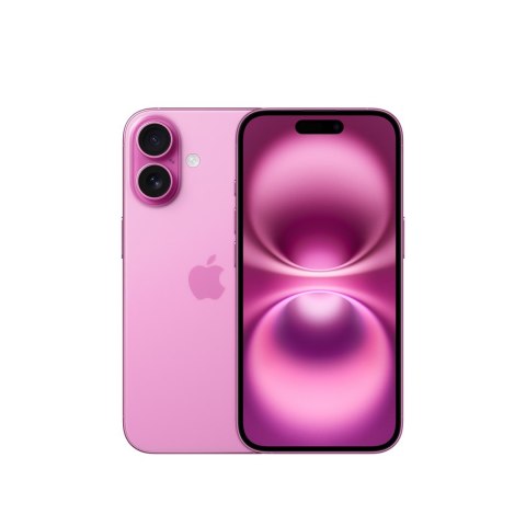 Apple iPhone 16 15,5 cm (6.1") Dual SIM iOS 18 5G USB Type-C 128 GB Różowy