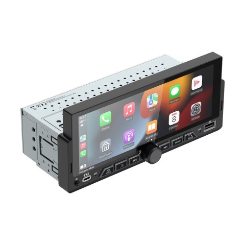 KRUGER&MATZ RADIO SAMOCHODOWE KM2017 CARPLAY/ANDROIDAUTO 1DIN (OUTLET)