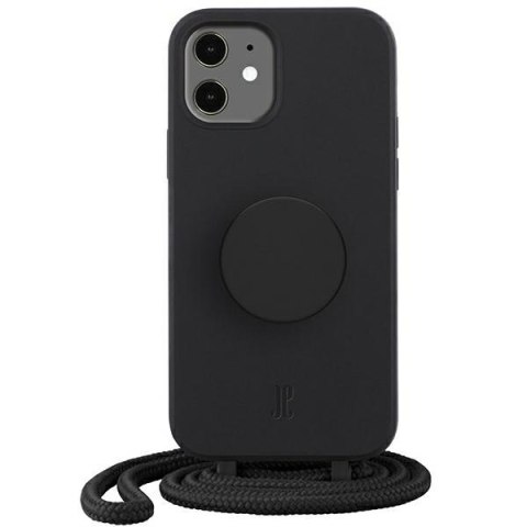 Etui JE PopGrip iPhone 11/Xr 6,1" czarny/black 30042 (Just Elegance)