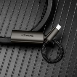 USAMS Adapter U22 USB-C - HDMI 4K HD 15cm czarny/black SJ282HD01 (US-SJ282)