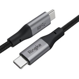 Ringke Kabel pleciony USB-C na USB-C 1,2m Fast Charging czarny/black ACCB0002