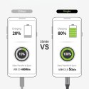 Ringke Kabel pleciony USB-C na USB-C 1,2m Fast Charging czarny/black ACCB0002