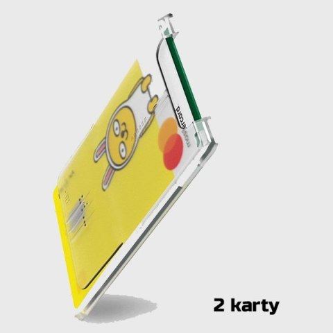 Ringke Slot Card Case przezroczysty /clear mist ACHO0003