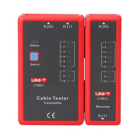 UNI-T UT681L Network Cable Tester, RJ45 and RJ11 | UNI-T