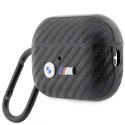 BMW BMAP2WMPUCA2 AirPods Pro 2 gen cover czarny/black Carbon Double Metal Logo