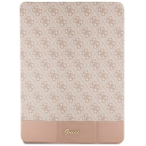 Guess GUFCP12PS4SGP iPad Pro 12.9" różowy/pink 4G Stripe Allover