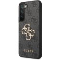 Guess GUHCS23S4GMGGR S23 S911 szary/grey hardcase 4G Big Metal Logo