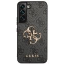 Guess GUHCS23S4GMGGR S23 S911 szary/grey hardcase 4G Big Metal Logo