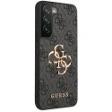 Guess GUHCS23S4GMGGR S23 S911 szary/grey hardcase 4G Big Metal Logo