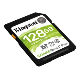 Kingston karta Canvas Select Plus, 128GB, SDXC, SDC2/128GB, UHS-I U3 (Class 10), A1