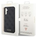 Guess GUHCSA14G4GFGR A14 szary/grey hard case 4G Metal Gold Logo