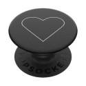 Popsockets 2 White Heart Black 800667 uchwyt i podstawka do telefonu - standard