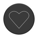 Popsockets 2 White Heart Black 800667 uchwyt i podstawka do telefonu - standard