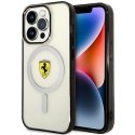 Ferrari FEHMP14XURKT iPhone 14 Pro Max 6.7" przezroczysty/transparent hardcase Outline Magsafe