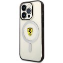 Ferrari FEHMP14XURKT iPhone 14 Pro Max 6.7" przezroczysty/transparent hardcase Outline Magsafe