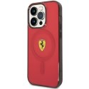 Ferrari FEHMP14LURKR iPhone 14 Pro 6,1" czerwony/red hardcase Translucent Magsafe