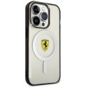 Ferrari FEHMP14LURKT iPhone 14 Pro 6,1" przezroczysty/transparent hardcase Outline Magsafe