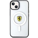 Ferrari FEHMP14MURKT iPhone 14 Plus 6,7" przezroczysty/transparent hardcase Outline Magsafe