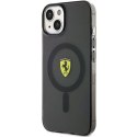 Ferrari FEHMP14SURKK iPhone 14 6,1" czarny/black hardcase Translucent Magsafe