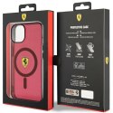 Ferrari FEHMP14SURKR iPhone 14 6,1" czerwony/red hardcase Translucent Magsafe