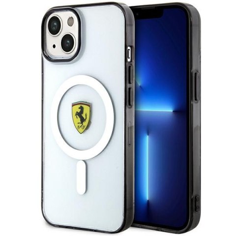 Ferrari FEHMP14SURKT iPhone 14 6,1" przezroczysty/transparent hardcase Outline Magsafe