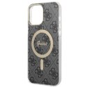 Guess GUHMP13XH4STK iPhone 13 Pro Max 6.7" czarny/black hardcase 4G MagSafe