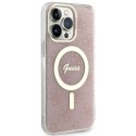 Guess GUHMP13XH4STP iPhone 13 Pro Max 6.7" różowy/pink hardcase 4G MagSafe