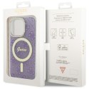 Guess GUHMP14LH4STU iPhone 14 Pro 6.1" purpurowy/purple hardcase 4G MagSafe