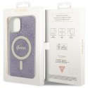 Guess GUHMP14MH4STU iPhone 14 Plus 6.7" purpurowy/purple hardcase 4G MagSafe