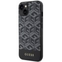 Guess GUHMP14MHGCFSEK iPhone 14 Plus 6.7" czarny/black hardcase GCube Stripes MagSafe