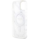 Guess GUHMP14MPCUMAH iPhone 14 Plus 6.7" biały/white hardcase Marble MagSafe