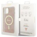 Guess GUHMP14SH4STP iPhone 14 6.1" różowy/pink hardcase 4G MagSafe