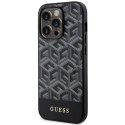 Guess GUHMP14XHGCFSEK iPhone 14 Pro Max 6.7" czarny/black hardcase GCube Stripes MagSafe