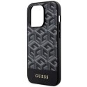 Guess GUHMP14XHGCFSEK iPhone 14 Pro Max 6.7" czarny/black hardcase GCube Stripes MagSafe