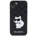 Karl Lagerfeld KLHCP14MSAKHPCK iPhone 14 Plus 6.7" czarny/black Saffiano Monogram Choupette