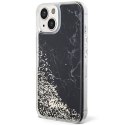 Guess GUHCP14SLCSGSGK iPhone 14 6.1" czarny/black hardcase Liquid Glitter Marble