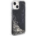 Guess GUHCP14SLCSGSGK iPhone 14 6.1" czarny/black hardcase Liquid Glitter Marble