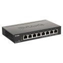 D-Link | 8-portowy przełącznik Gigabit PoE Smart Managed | DGS-1100-08PV2 | Zarządzany przez Internet | Desktop | Ilość portów 1